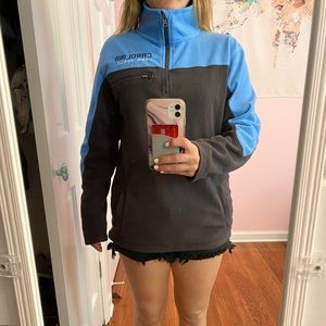 UNC quarter zip fleece